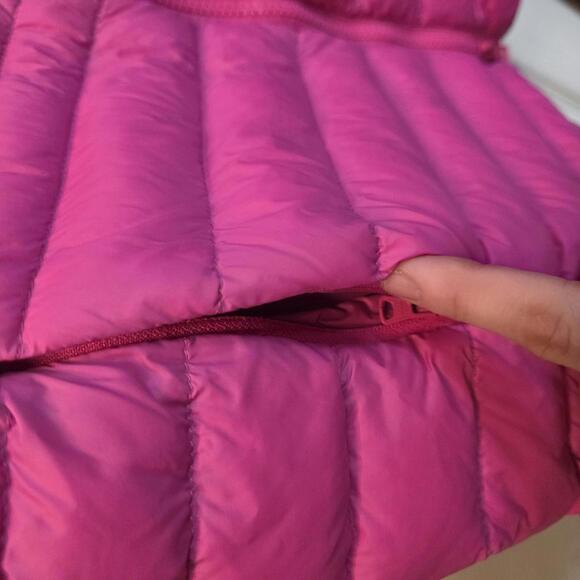 Lands' End Women's Pink Quilted Puffer Vest XS - Picture 4 of 7